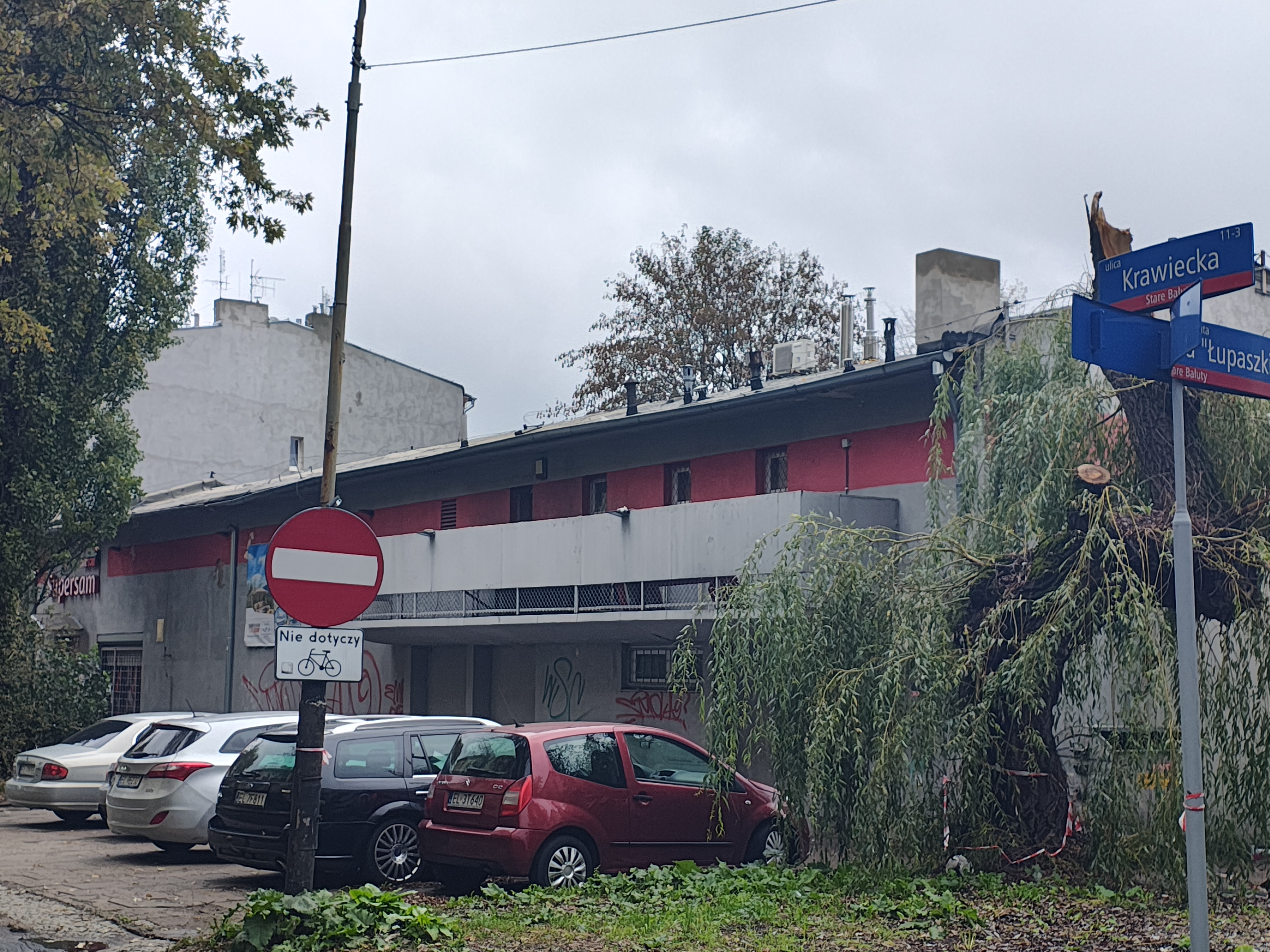 Budynek dawnego domu kultury w getcie łódzkim