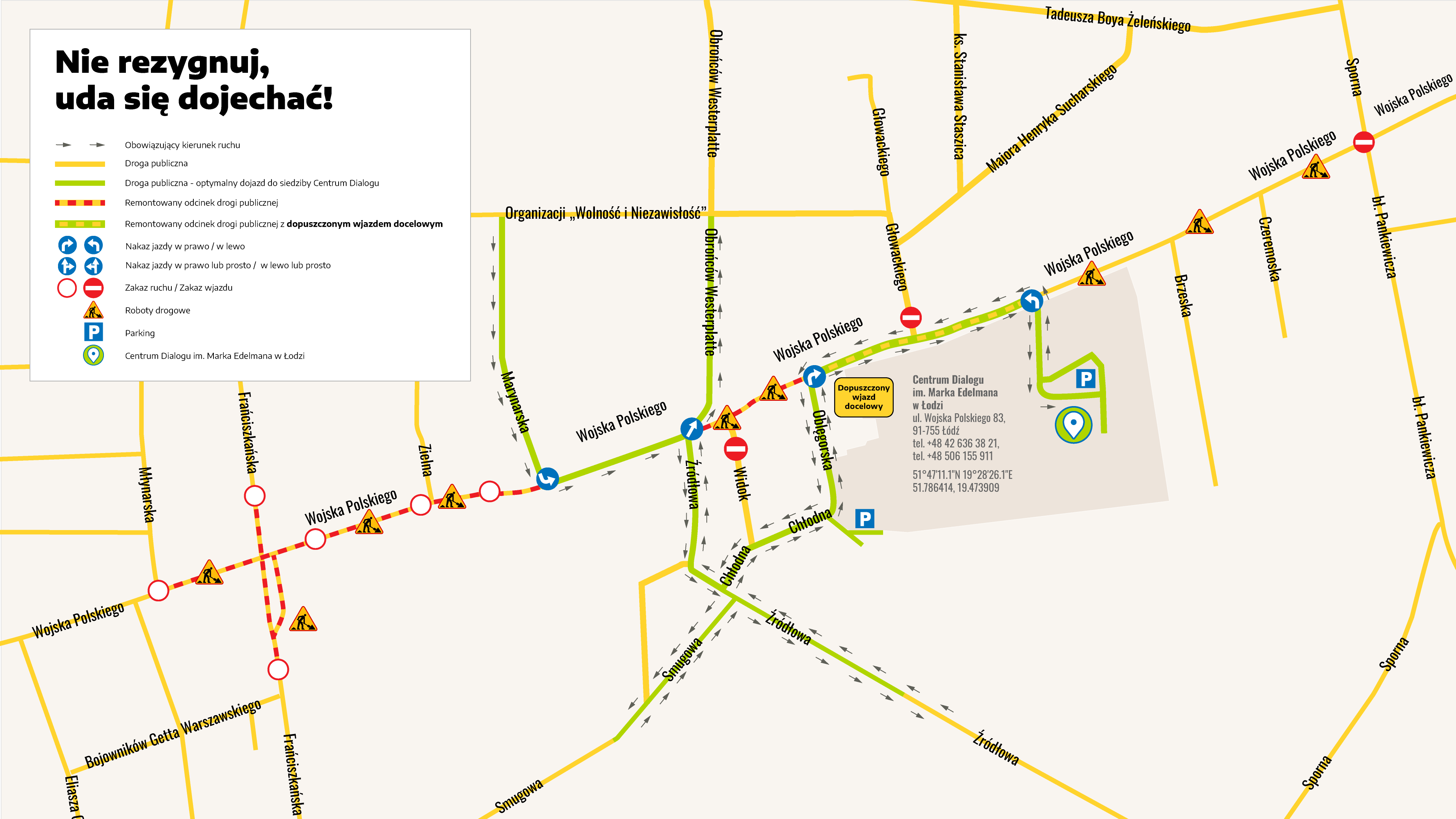 mapka dojazd CD remont 17052023
