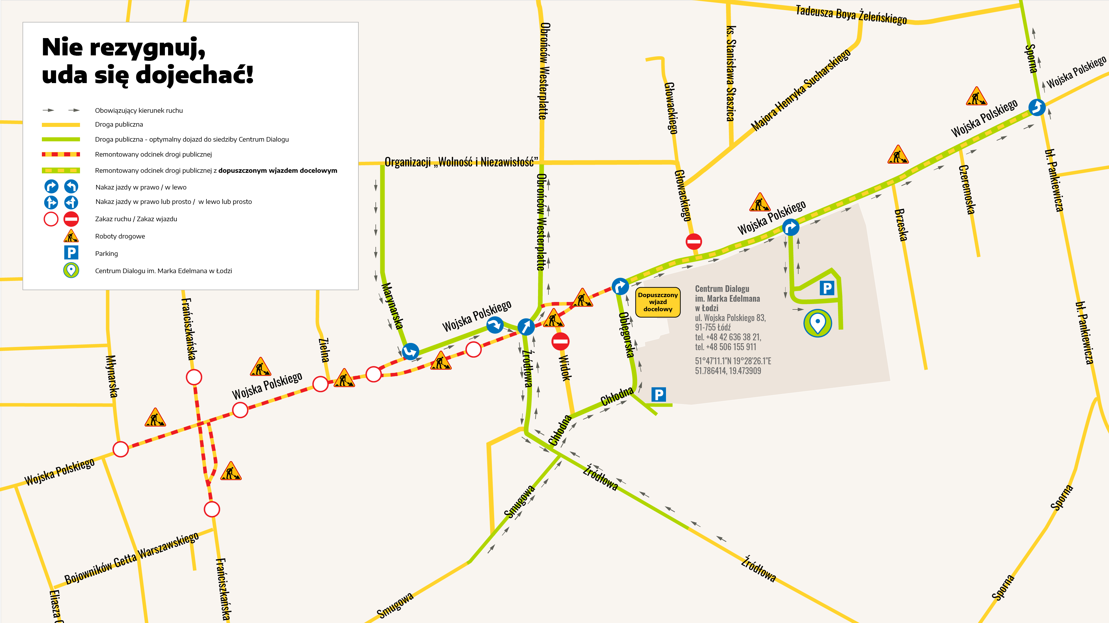 mapka dojazd CD remont 24032023