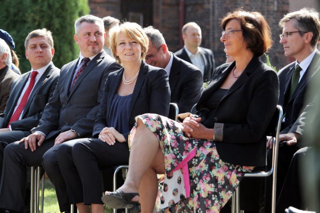 Uroczystości na Cmentarzu Żydowskim