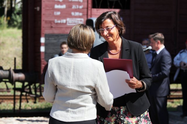 29.08. - Stacja Radegast minister Irena Wóycicka