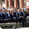 Uroczystości na Cmentarzu Żydowskim na fot. Tomasz Kacprzyk, Hanna Zdanowska, Radosław Stępień, Irena Wóycicka.