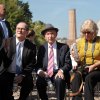 29.08. - Stacja Radegast na fot. Ambasador Izraela Zwi Rav Ner i Jehuda Widawski