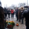 71 rocznica likwidacji obozu dla Cyganów w Litzmannstadt Getto - wieńce składają Hanna Zdanowska, Jolanta Chełmińska i Tomasz Kacprzak