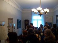 W sali Marka Edelmana w Muzeum Miasta Łodzi