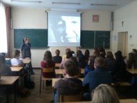 Zajęcia o Marku Edelmanie w XIII L.O.