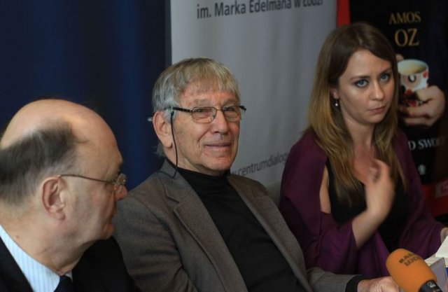 Amos Oz w Łodzi