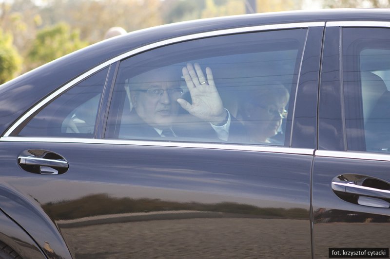 Prezydent Bronisław Komorowski w Parku Ocalałych
