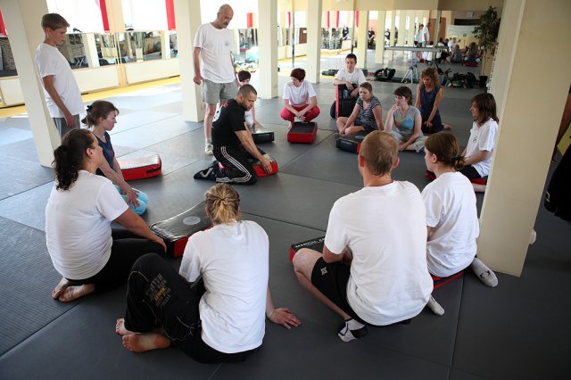 Warsztaty KravMaga w IKM-Ghabi Noah