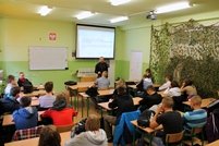 Zajęcia w Liceum Mundurowym