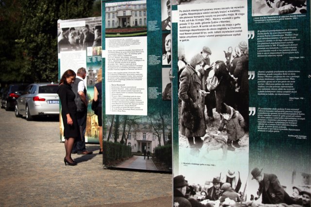 Park Ocalałych - wystawa Wielka Szpera