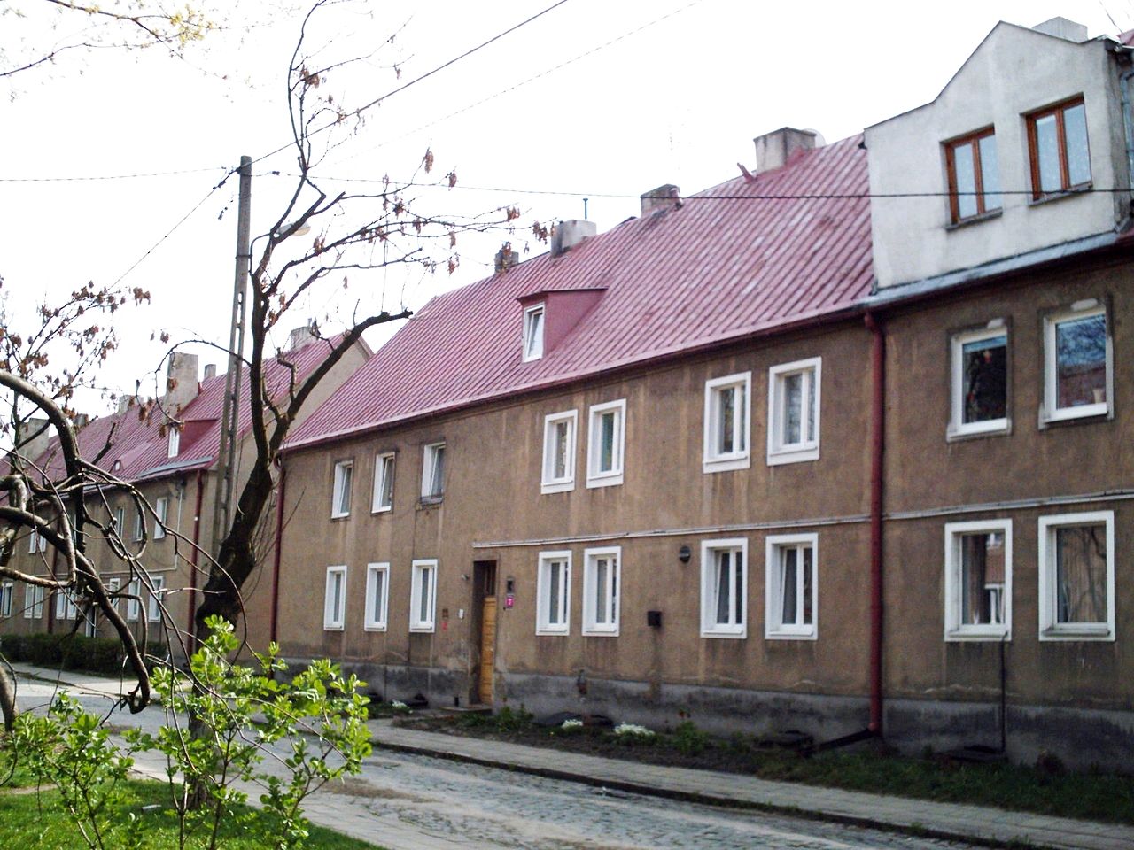Budynki przy ul. Skalnej