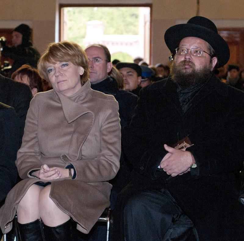 Hanna Zdanowska i Symcha Keller (fot. Maciej Sobczak)
