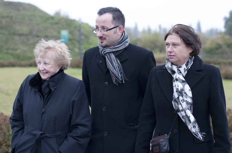 Lucille Eichengreen, Krzysztof Piątkowski i Joanna Jabłkowska (fot. Maciej Sobczak)